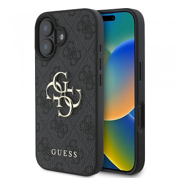 Guess Hardcase 4G Big Logo iPhone 16 Černá