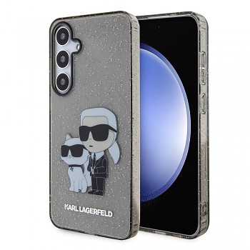 Karl Lagerfeld Hardcase Glitter Samsung Galaxy S24 Plus Karl&Choupette zlatá