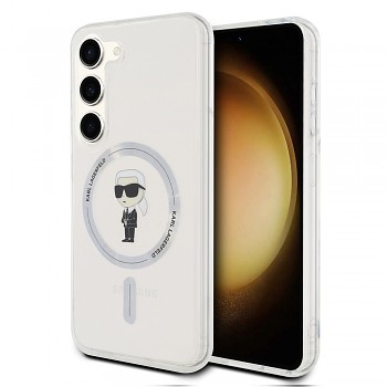 Karl Lagerfeld IML MagSafe Samsung Galaxy S24 Transparentní Ikonik