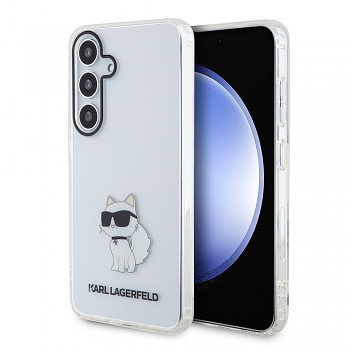 Karl Lagerfeld IML Luxury Samsung Galaxy S24 Plus průhledný Choupette