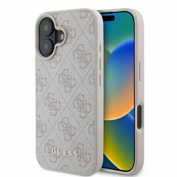 Guess Hardcase 4G Classic GUHCP16MG4GFPI pro iPhone 16 Plus růžová