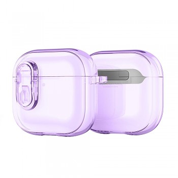 Pouzdro Dux Ducis PECL Series pro Apple AirPods 4 fialové