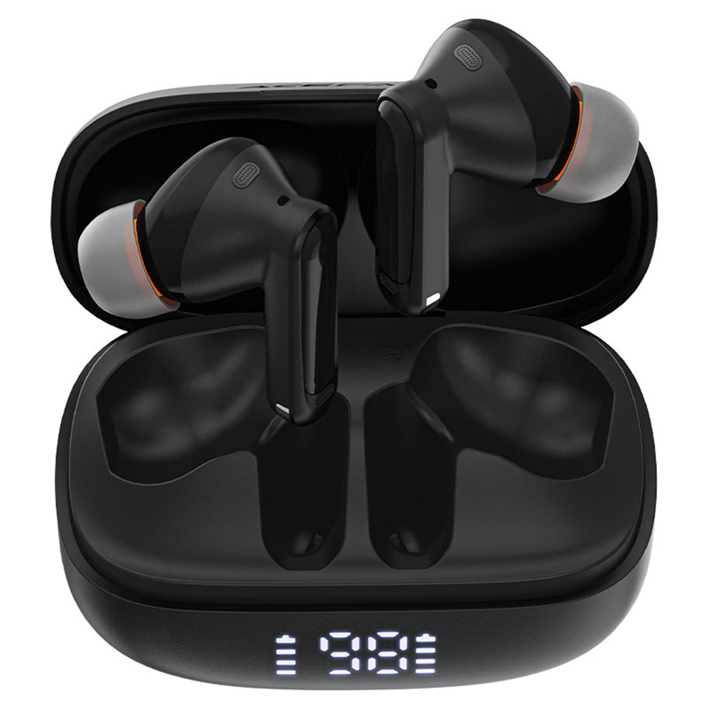 Acefast bezdrátová sluchátka W1 Type-C TWS Bluetooth 5.4 černá