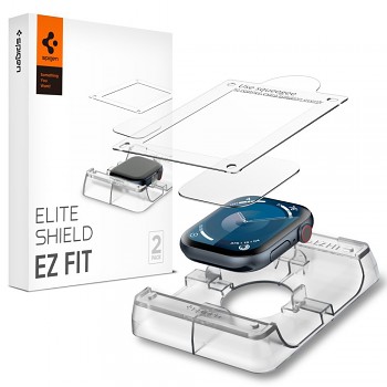 Spigen Elite Shield EZ Fit (2 pack) Apple Watch 10/11 42mm Průhledná