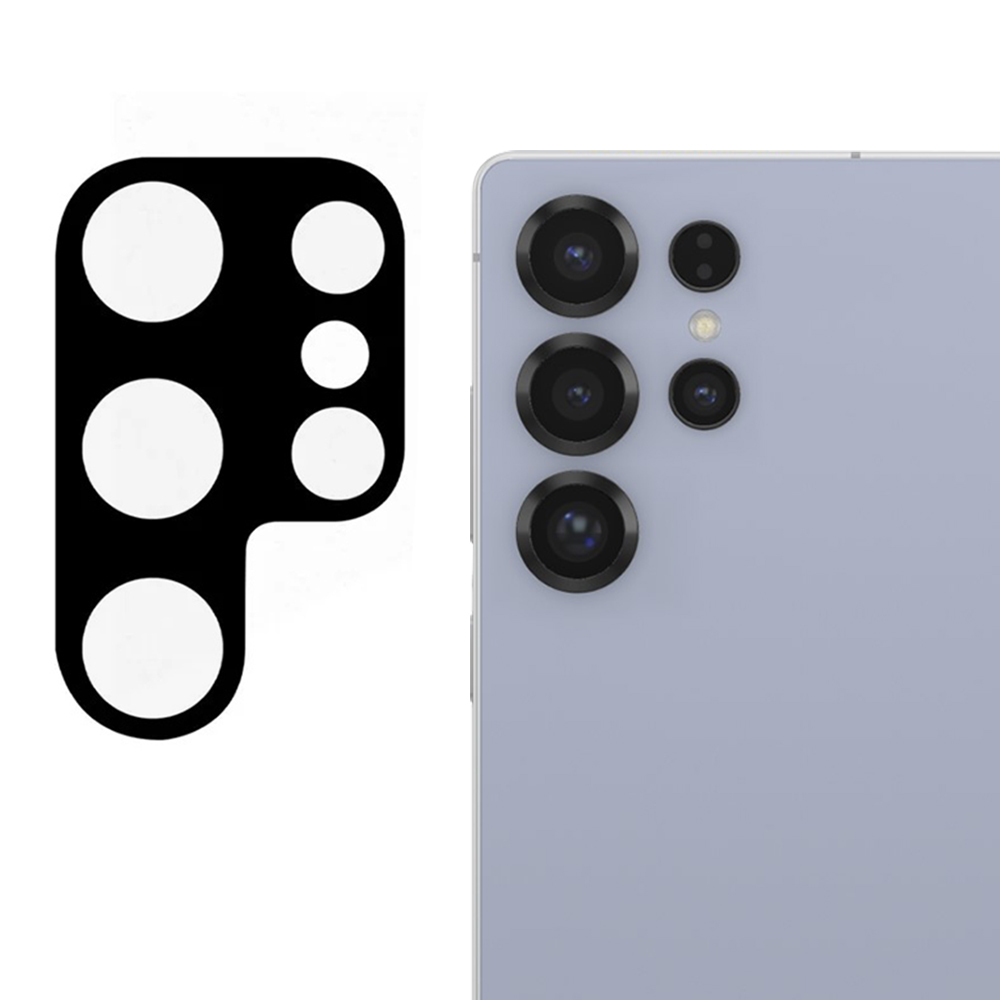 Levně Techsuit ochranné sklo na fotoaparát Samsung Galaxy S25 Ultra černé