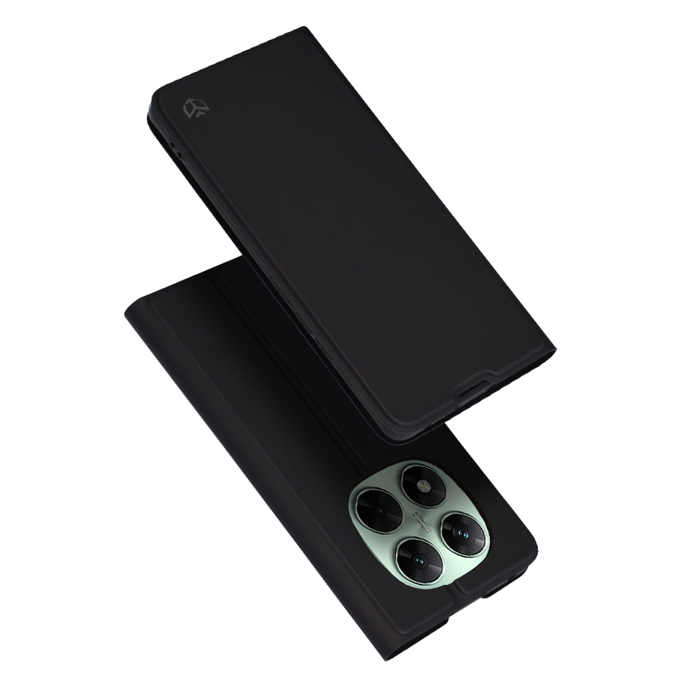 Levně Pouzdro Techsuit Magskin Book pro Xiaomi Redmi Note 14 Pro+ 5G černé