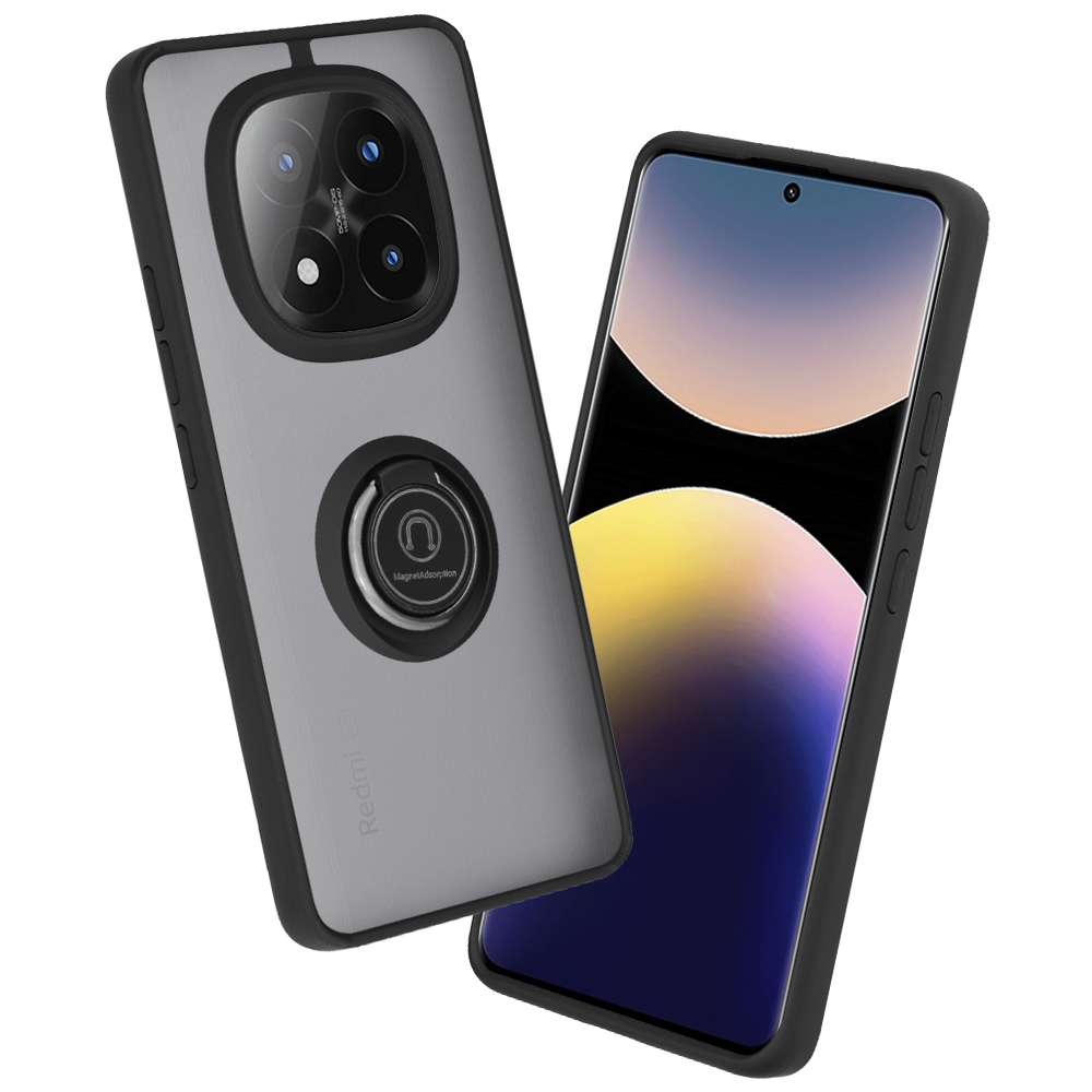 Levně Pouzdro Techsuit Glinth pro Xiaomi Redmi Note 14 Pro+ 5G černé