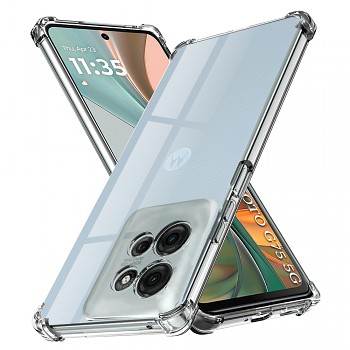 Techsuit Shockproof silikonový obal Motorola Moto G75 průhledný