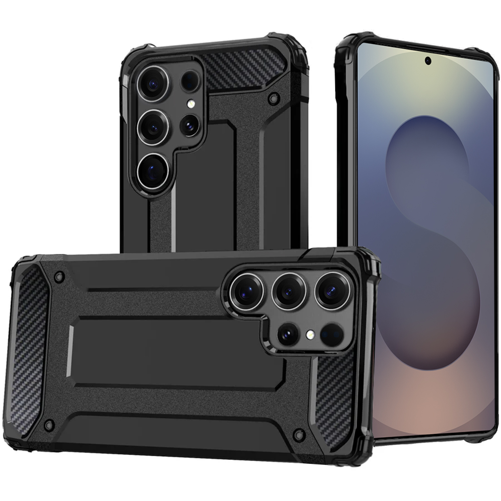 Levně Techsuit Hybrid Armor pro Samsung Galaxy S25 Ultra černá