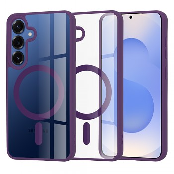 Techsuit MagSafe Pro pro Samsung Galaxy S25 fialová