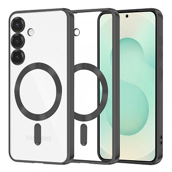 Techsuit Luxury Crystal MagSafe pro Samsung Galaxy S25 Plus černá