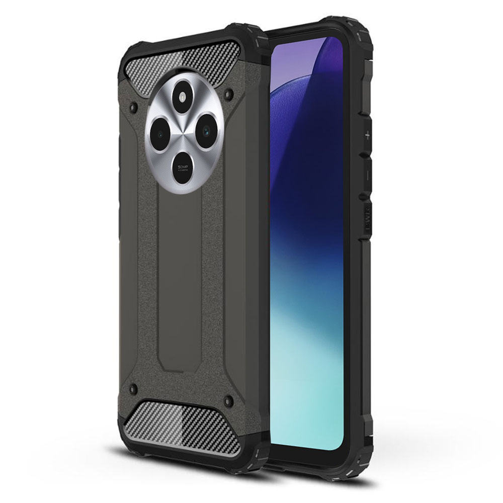 Levně Techsuit Hybrid Armor pro Xiaomi Redmi 14C Poco C75 černá