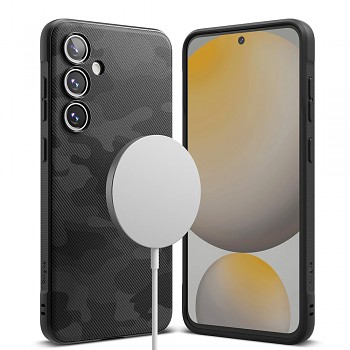 Ringke Onyx MagSafe pro Samsung Galaxy S24 FE maskáčově černý