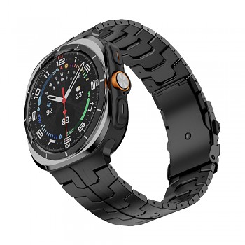 Techsuit řemínek pro Samsung Galaxy Watch Ultra 47mm Watch Ultra 2 černý