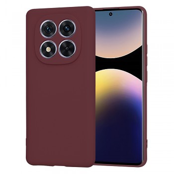 Techsuit SoftFlex pro Xiaomi Redmi Note 14 Pro 5G Poco X7 švestkově červená