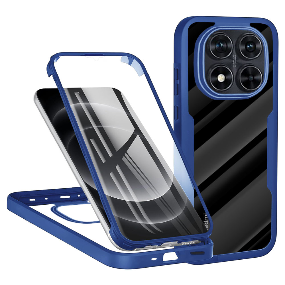 Levně Techsuit ColorVerse 360 Series Ochranné sklo Xiaomi Redmi Note 14 Pro 5G Poco X7 Modrá