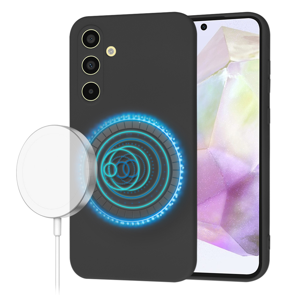 Levně Techsuit SoftFlex MagSafe pro Samsung Galaxy A35 5G černý