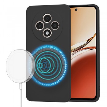 Techsuit SoftFlex MagSafe pro Oppo Reno12 F Reno12 FS černá