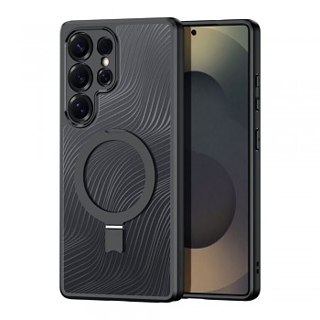 Dux Ducis Aimo MagSafe magnetický stojánek Samsung Galaxy S25 Ultra černý