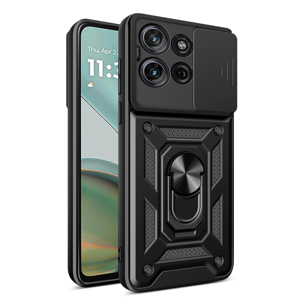 Levně Pouzdro Techsuit CamShield Series pro Motorola Moto G75 černé
