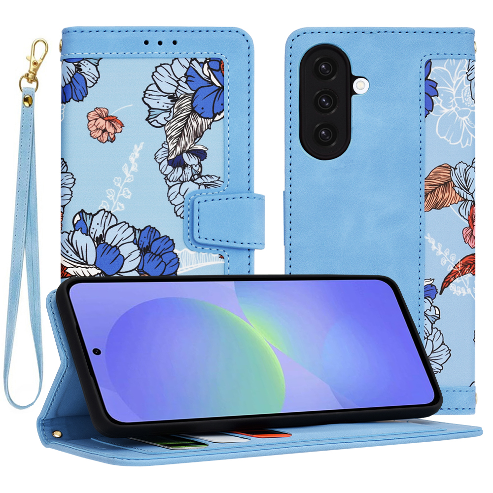 Levně Techsuit FlipCraft pro Samsung Galaxy A36 5G v živé modré