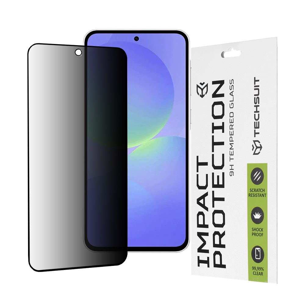 Levně Techsuit 111D Privacy Full Glue pro Samsung Galaxy A36 5G A56 5G černá