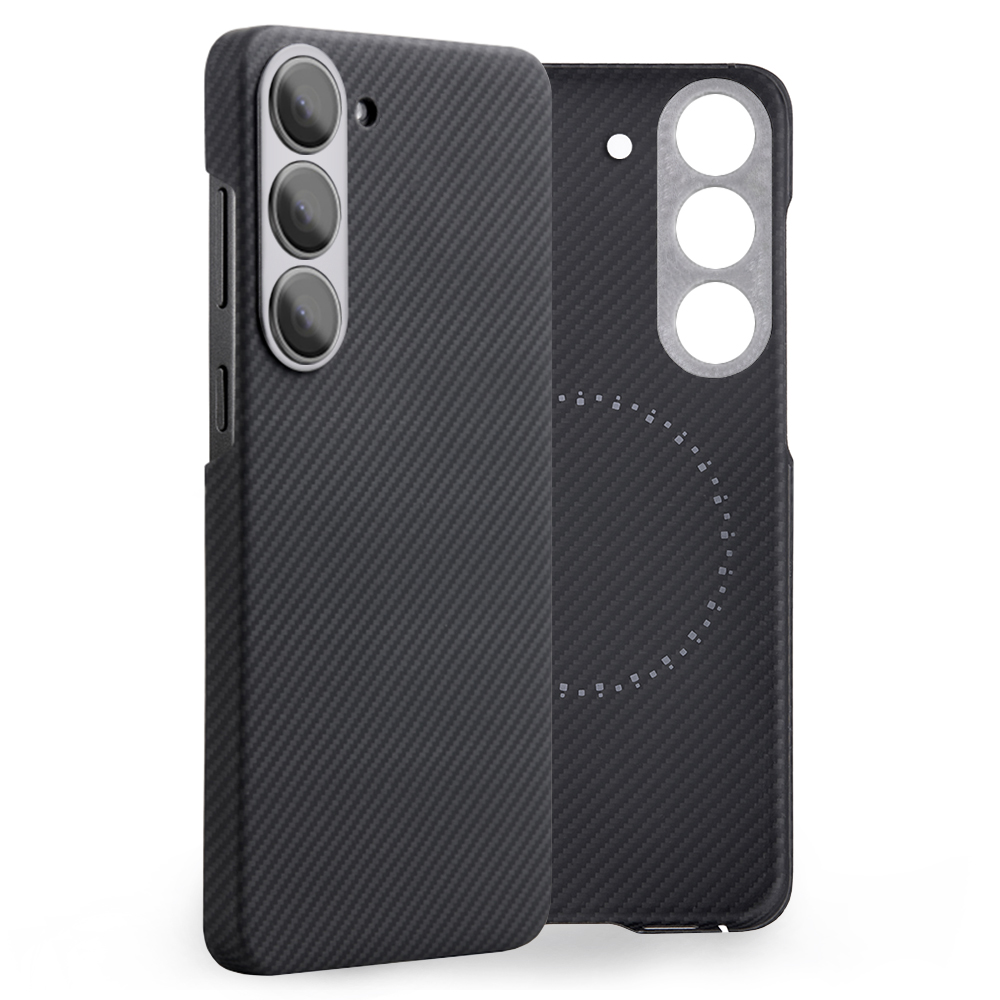 Pouzdro Edizard Air MagSafe pro Samsung Galaxy S23 Plus černé