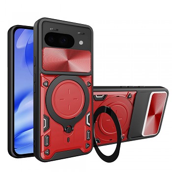 Techsuit CamGuard Pro pro Google Pixel 9a červený