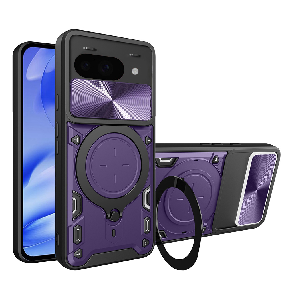 Levně Ochranné pouzdro Techsuit CamGuard Pro pro Google Pixel 9a fialové
