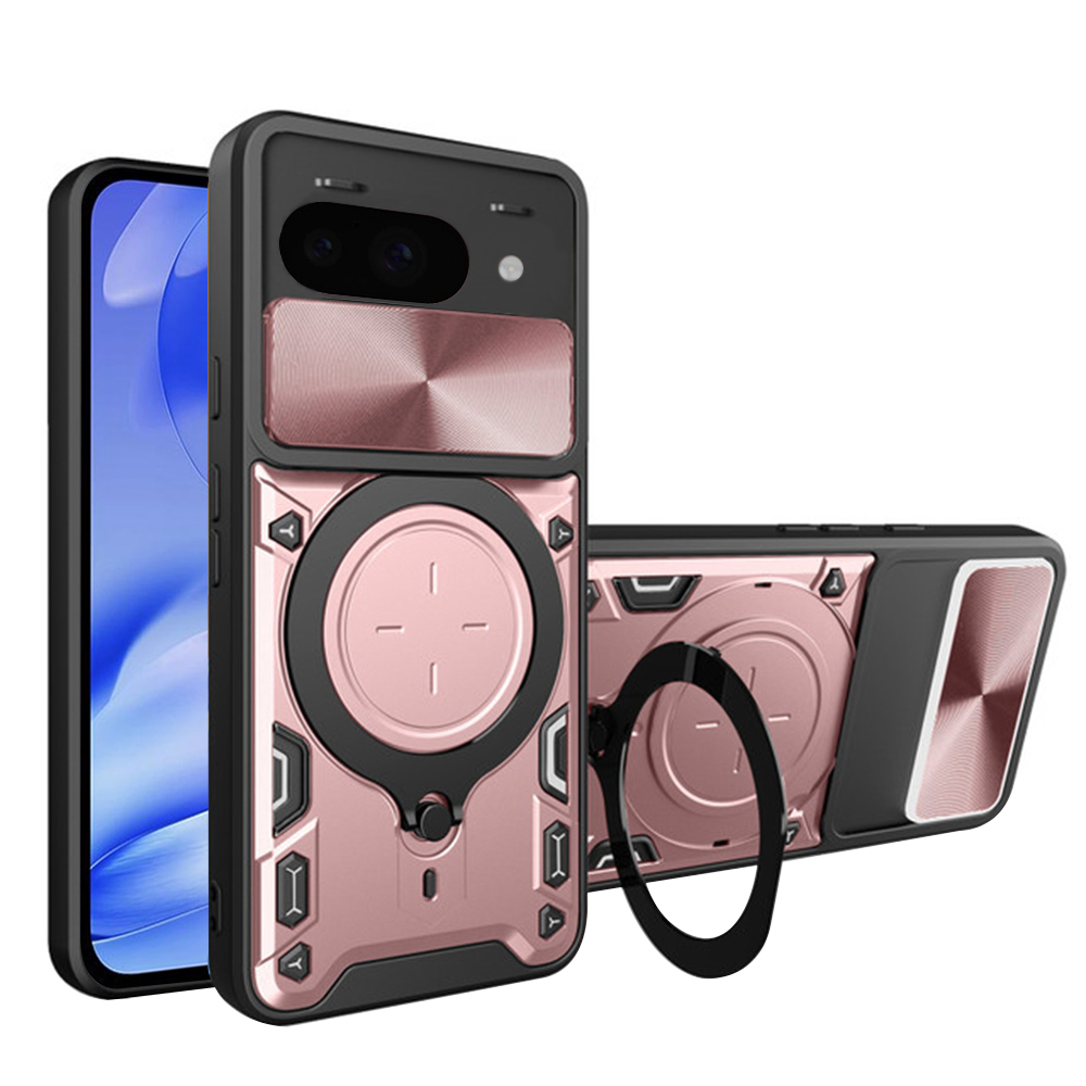 Levně Ochranné pouzdro Techsuit CamGuard Pro pro Google Pixel 9a růžově zlatá
