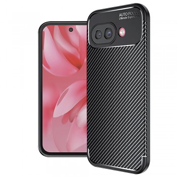 Pouzdro Techsuit CarbonFiber pro Google Pixel 9a černé