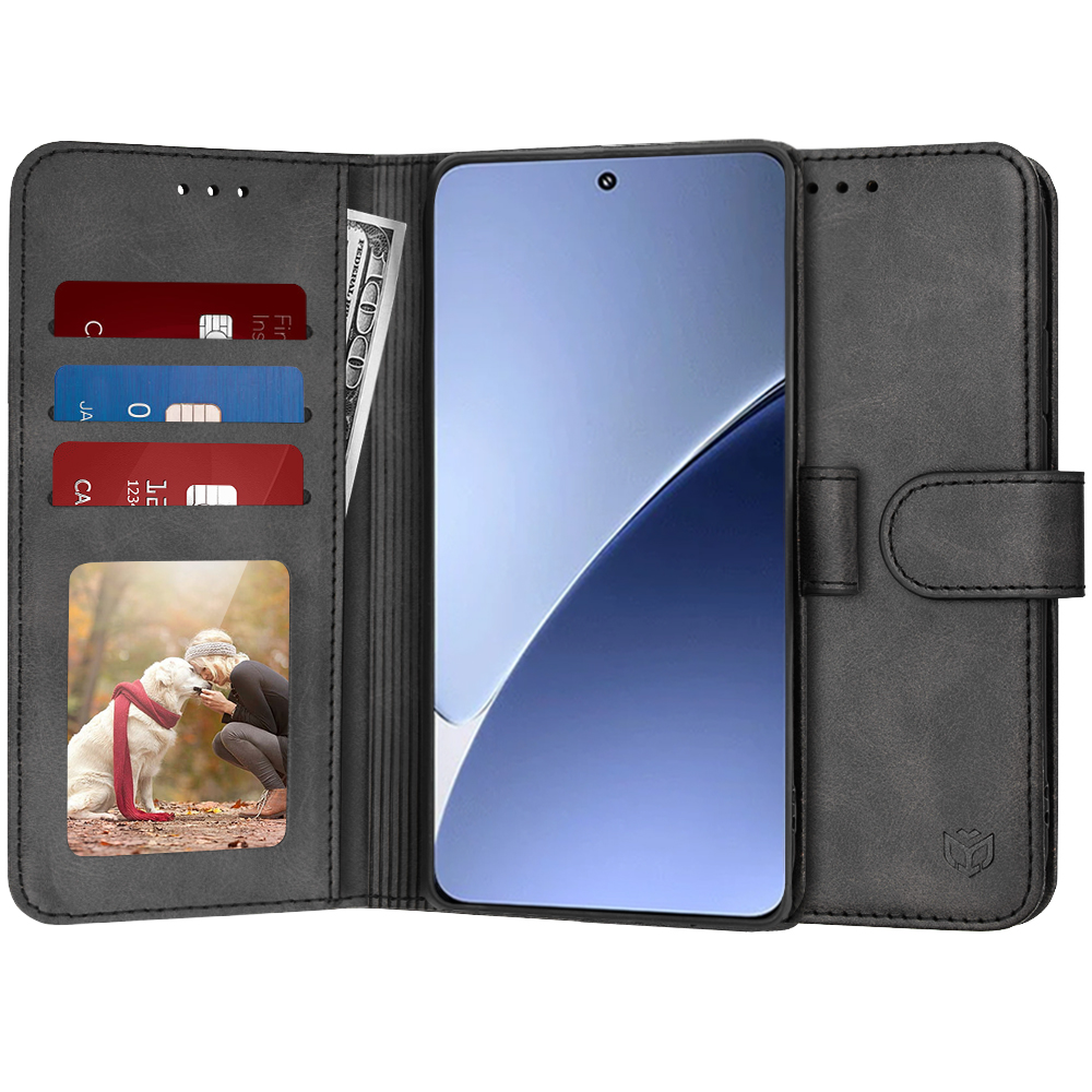 Levně Techsuit kniha deník Xiaomi 15 Pro černá