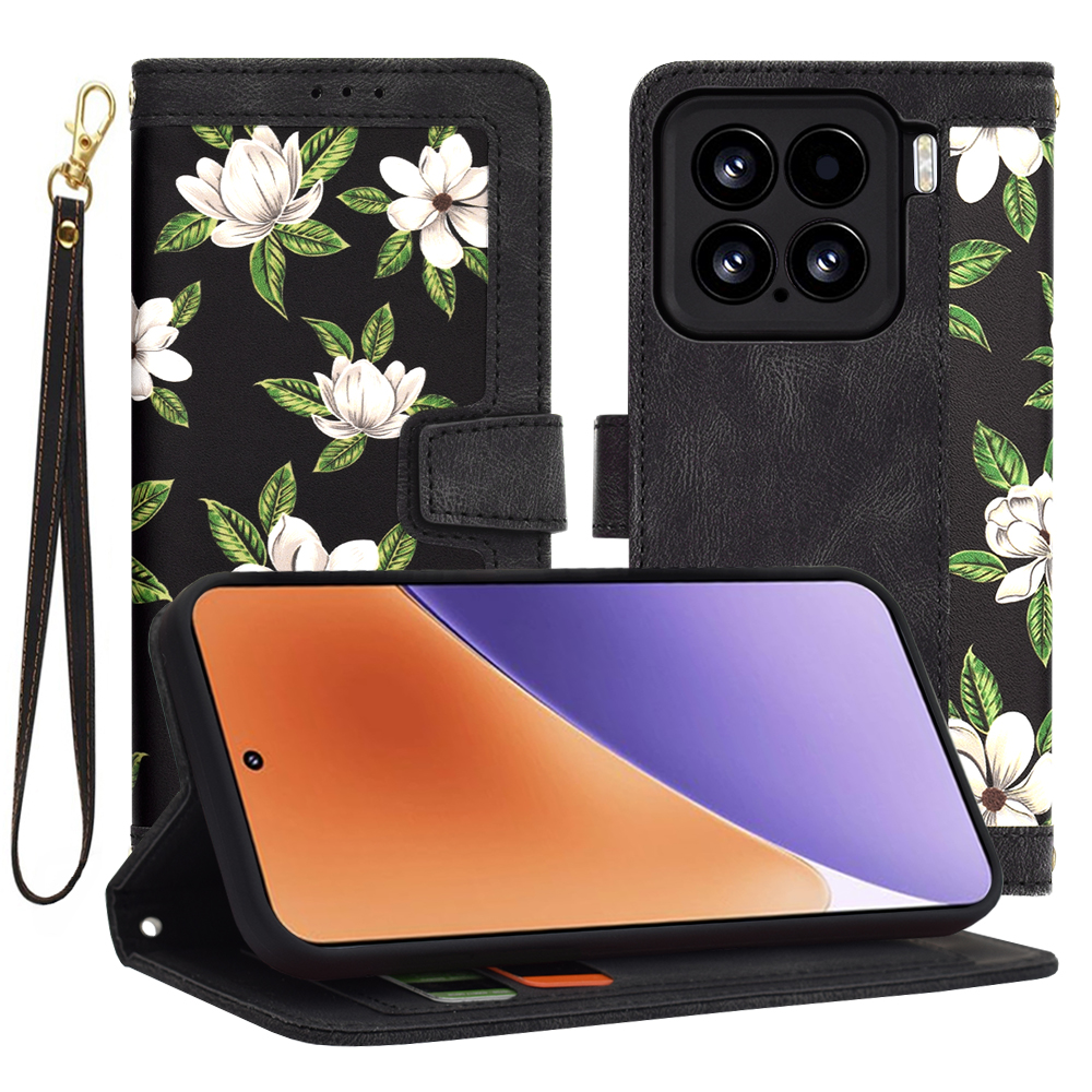 Levně Techsuit FlipCraft Xiaomi 15 Květiny úsvitu