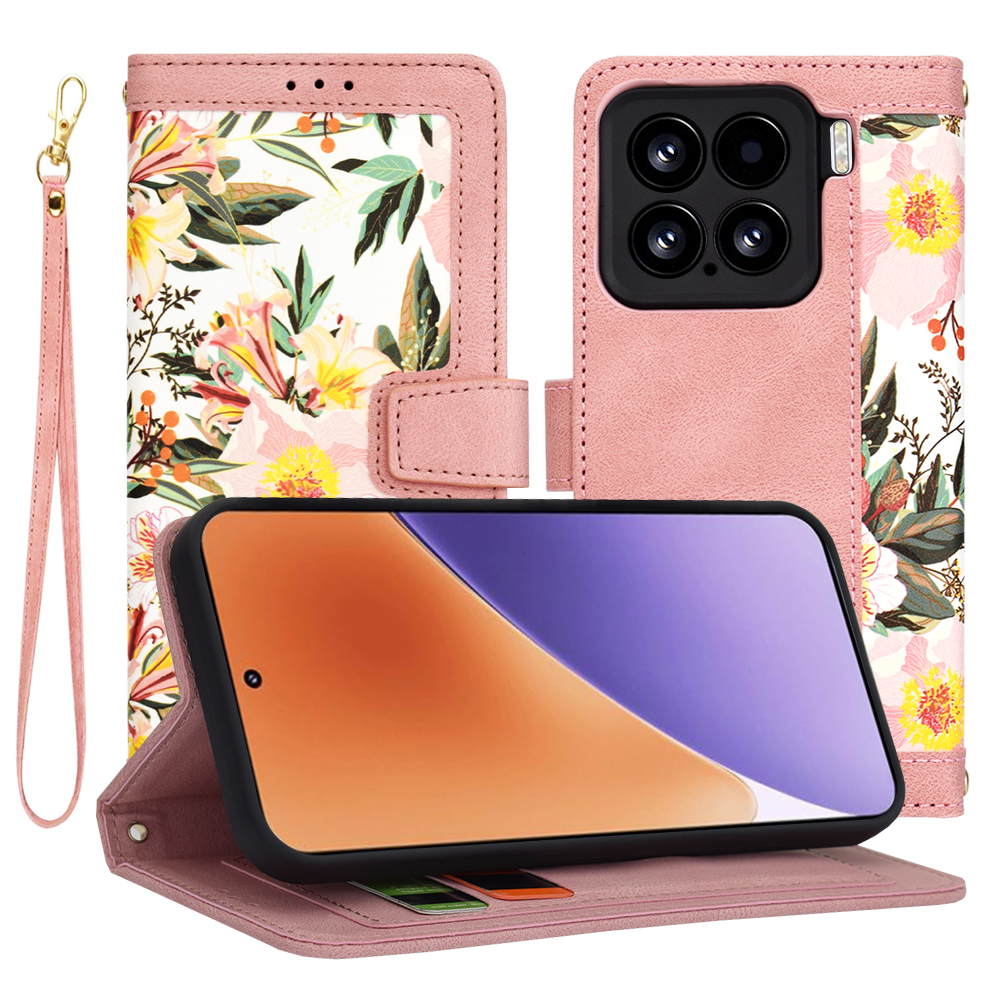Levně Techsuit FlipCraft Xiaomi 15 v růžové barvě