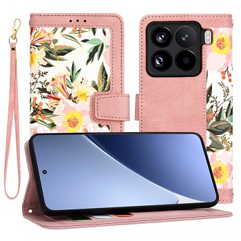 Pouzdro Techsuit FlipCraft pro Xiaomi 15 Pro růžové Sweetheart