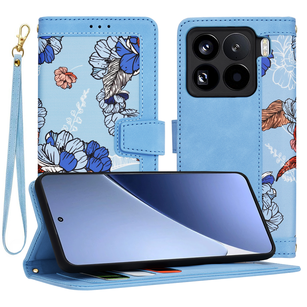 Levně Techsuit FlipCraft Xiaomi 15 Pro v živé modré