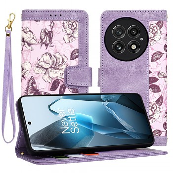 Pouzdro Techsuit FlipCraft OnePlus 13 Tajemná fialová