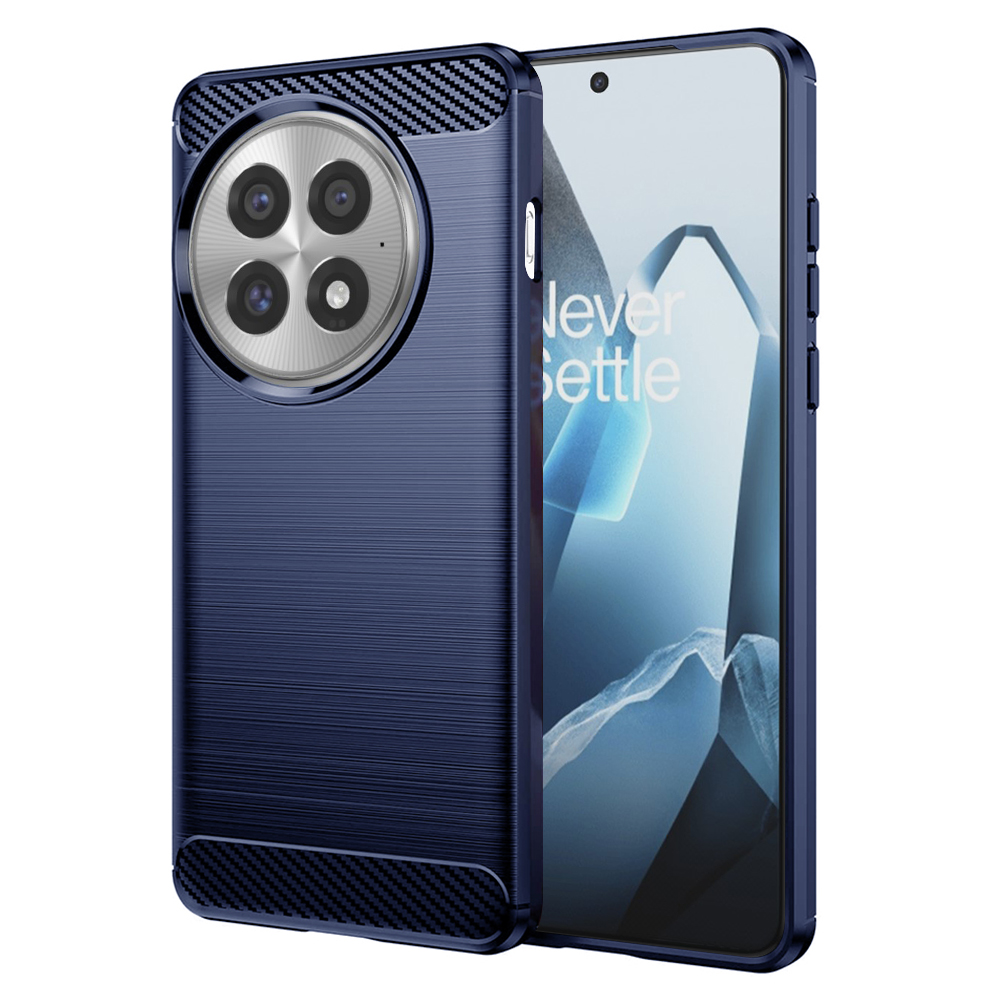Levně Techsuit Carbon Silicone pro OnePlus 13 modrá