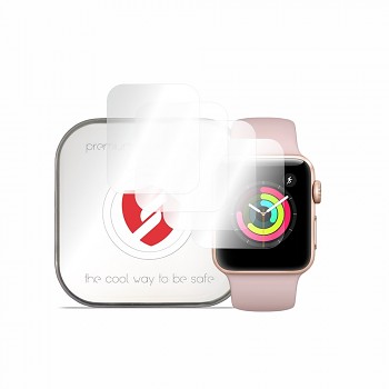 Smart Protection Premium Classic 4 pack Apple Watch 1 2 3 38mm průhledná