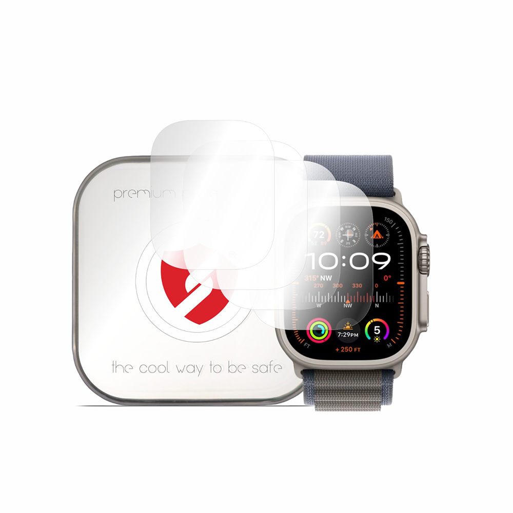 Levně Smart Protection Premium Classic 4 pack Apple Watch Ultra Ultra 2 Ultra 3 čirý