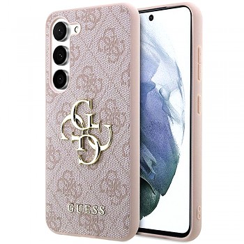 Guess Hardcase 4G Big Metal Logo Samsung Galaxy A55 5G růžová