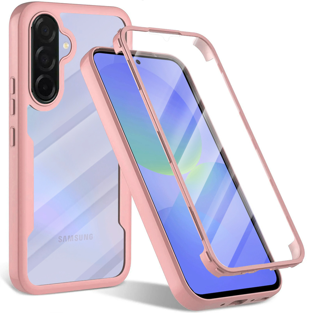 Levně Techsuit ColorVerse 360 Series Ochranné sklo Samsung Galaxy A36 5G A56 5G Růžová