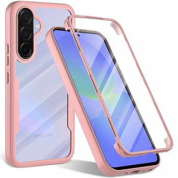Techsuit ColorVerse 360 Series Ochranné sklo Samsung Galaxy A36 5G A56 5G Růžová