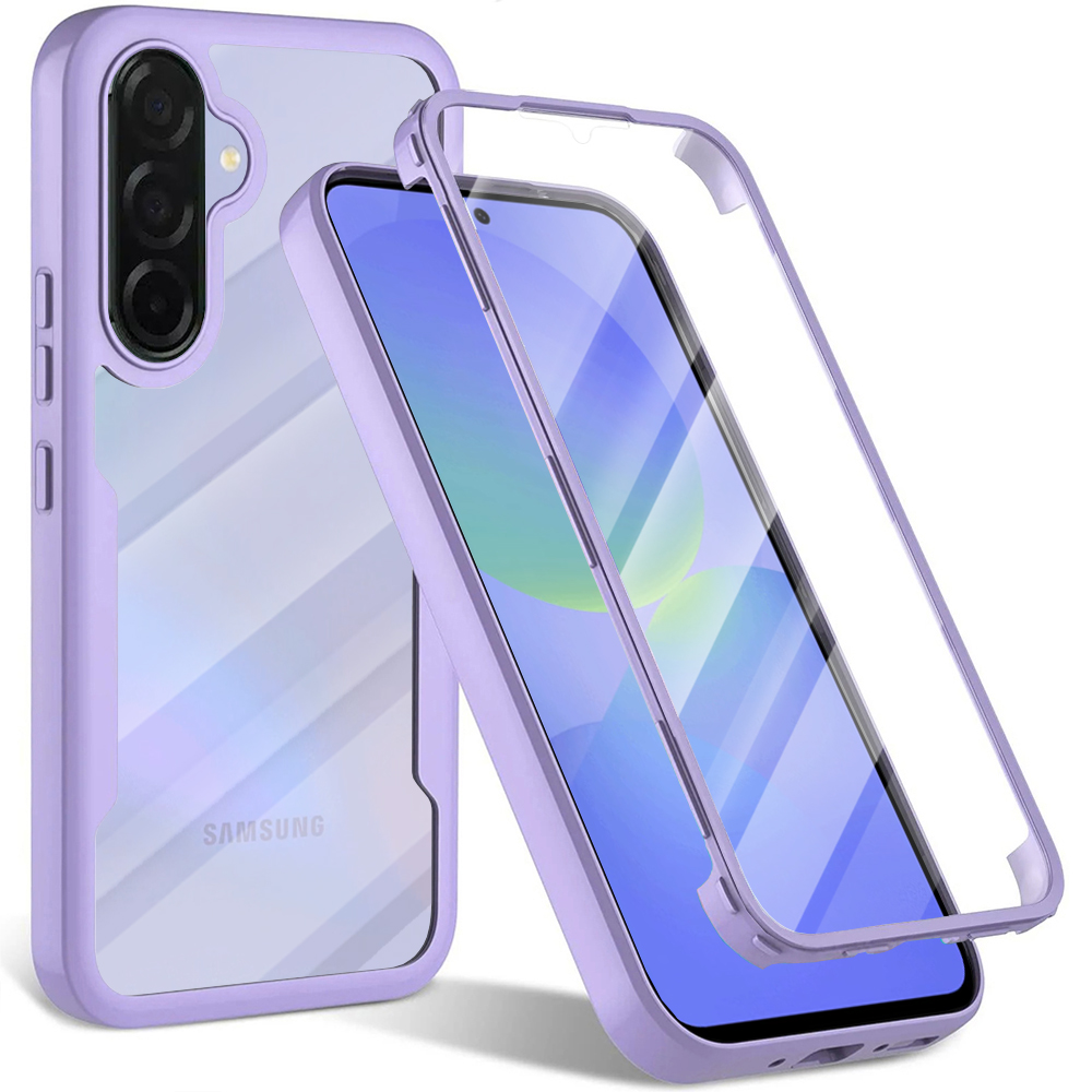 Levně Techsuit ColorVerse 360 Series Ochranné sklo Samsung Galaxy A36 5G A56 5G Fialová