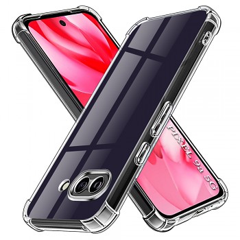 Techsuit Shockproof průhledný silikon Google Pixel 9a průhledný