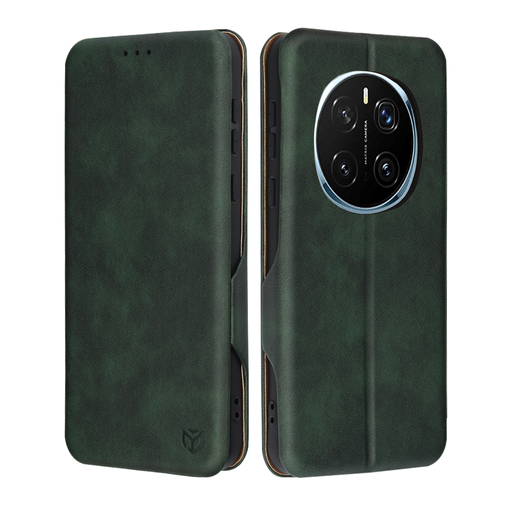 Levně Peněženka Techsuit Safe Wallet Plus pro Honor Magic7 Pro zelená