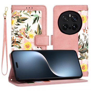 Techsuit FlipCraft Honor Magic7 Pro v růžové barvě