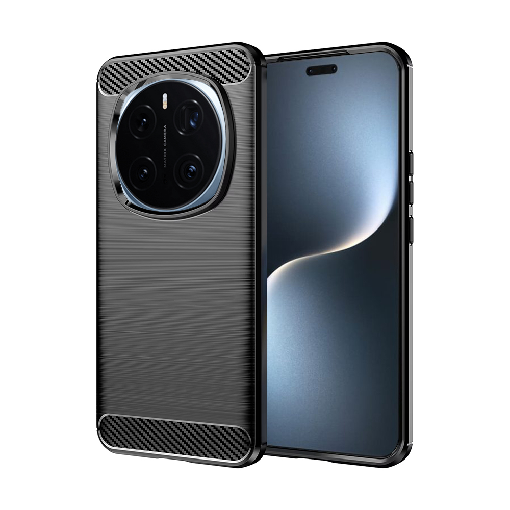 Levně Techsuit Carbon Silicone Honor Magic7 Pro černá