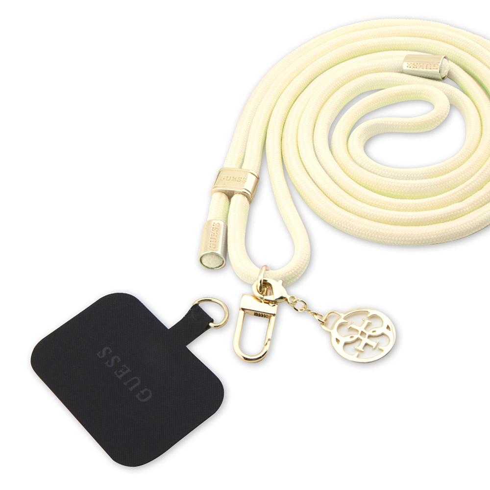 Levně Guess Crossbody Cord GUOUCNMG4EE Universal Nylon béžová