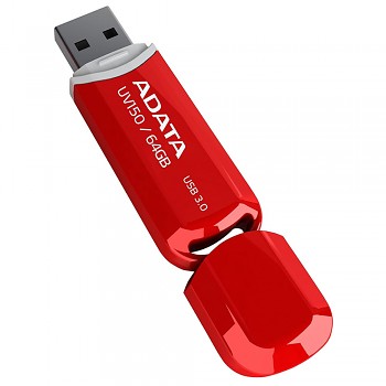 Adata USB flash disk AUV150 64GB červený